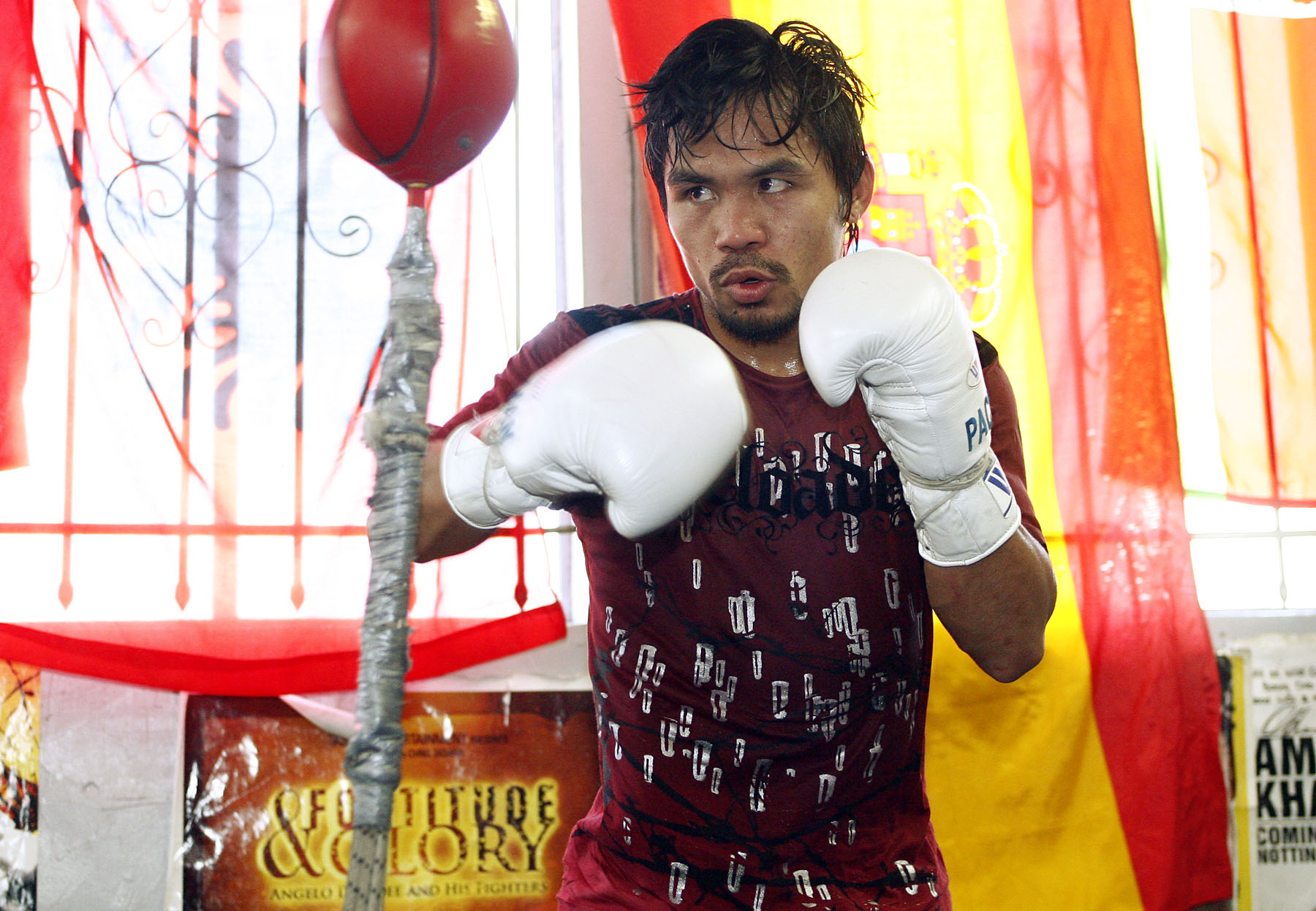 manny pacquiao training report