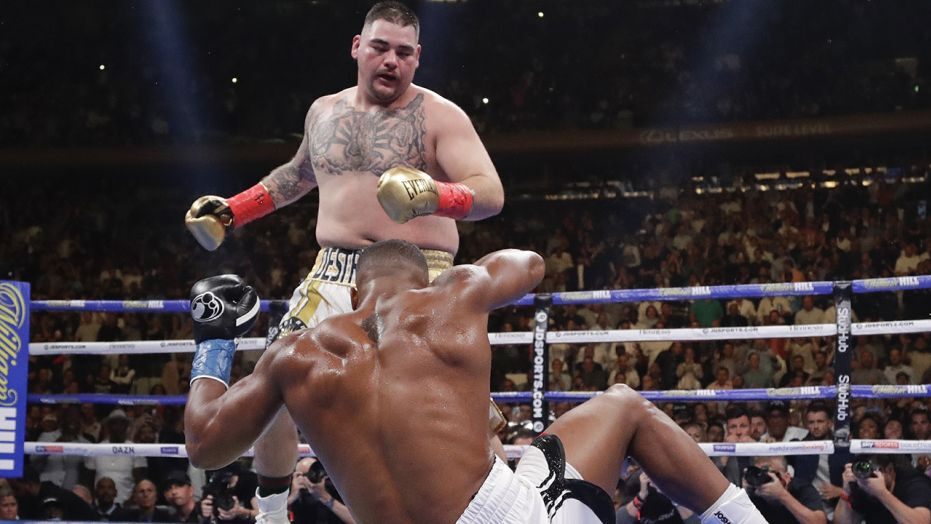 Image result for andy ruiz vs anthony joshua 2