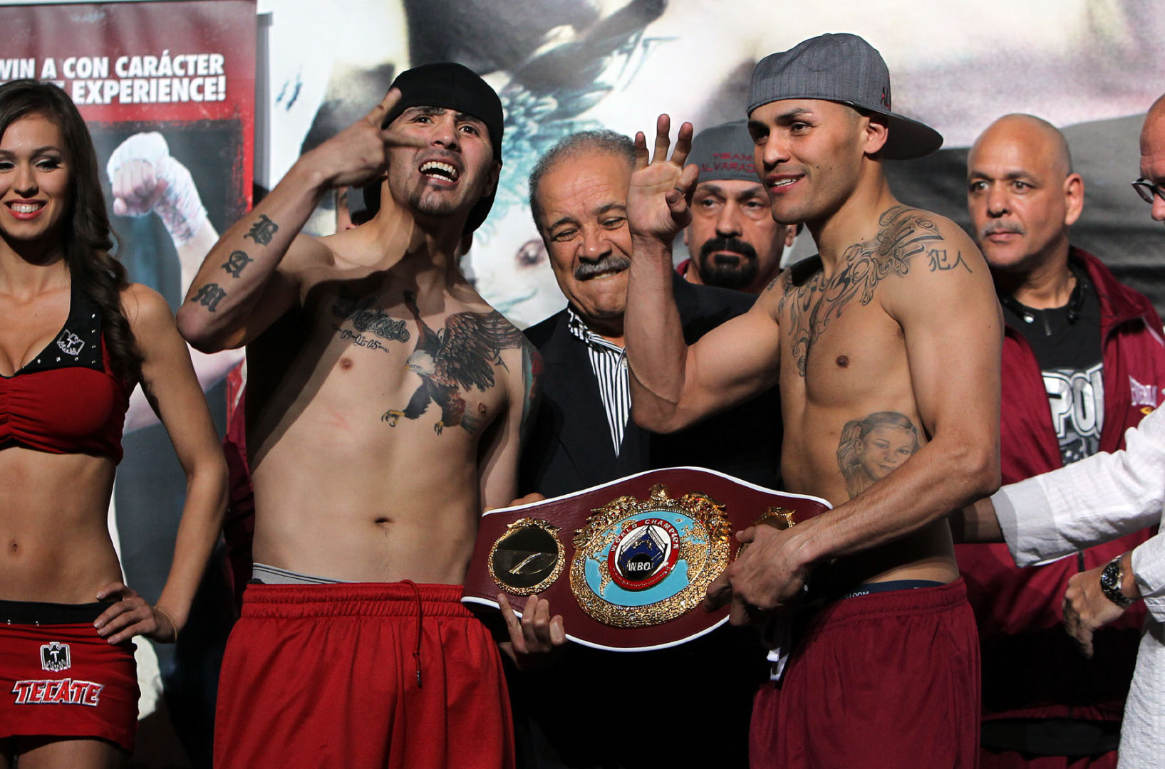 All In A Brawl: Rios and Alvarado make weight and have fun