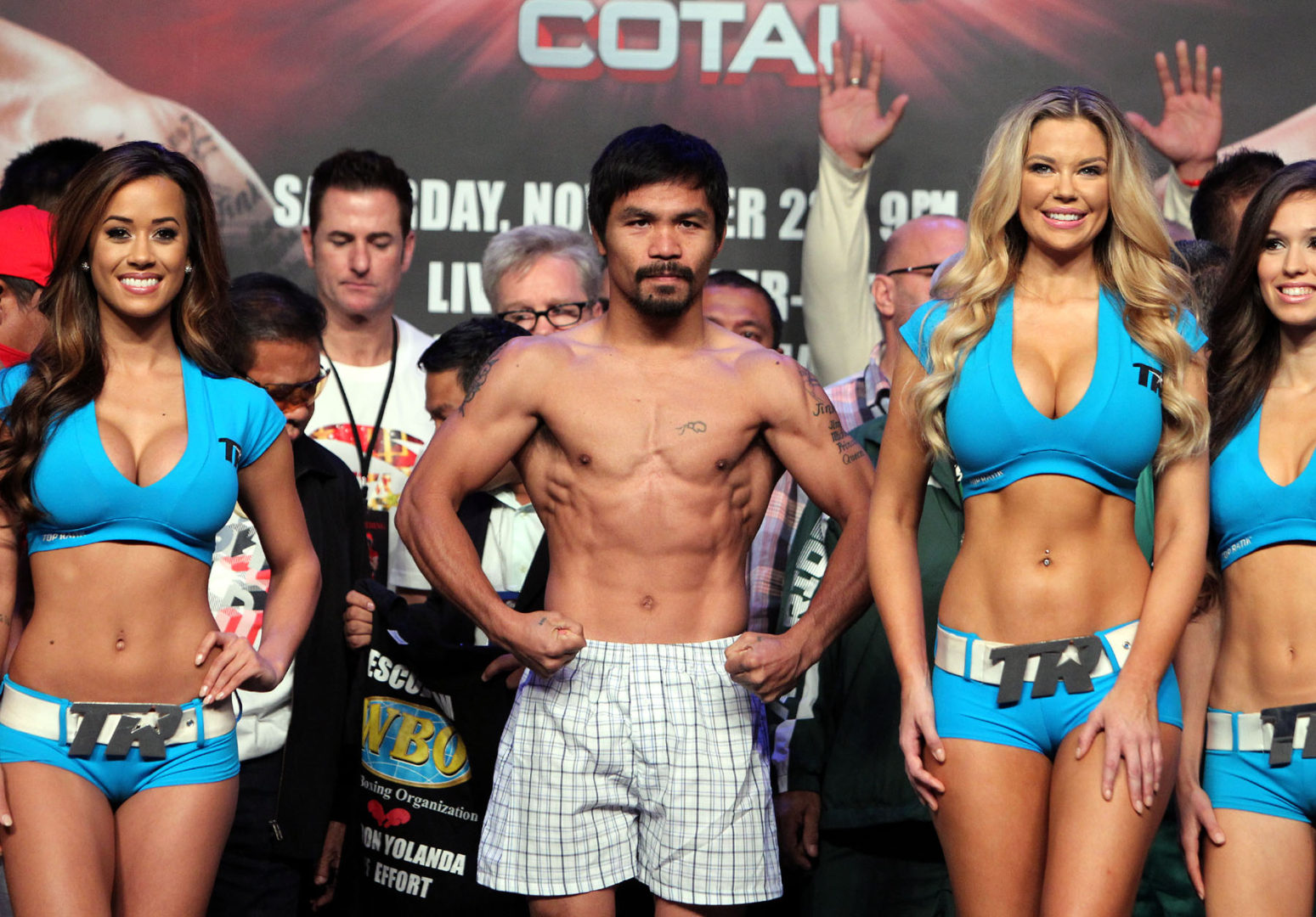 HBO SPORTS® PRESENTS THE REPLAY OF MANNY PACQUIAO VS. BRANDON RIOS SATURDAY, NOV. 30