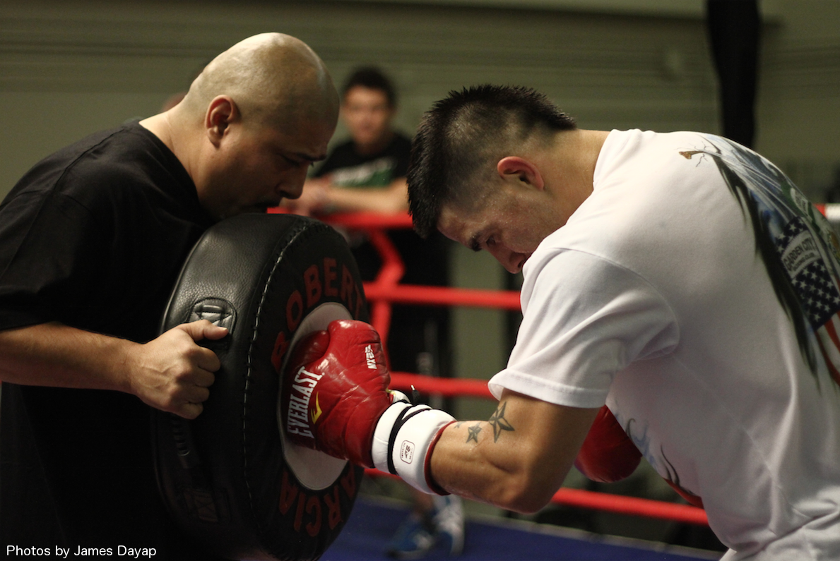 BRANDON RIOS MACAO WORKOUT PHOTO GALLERY