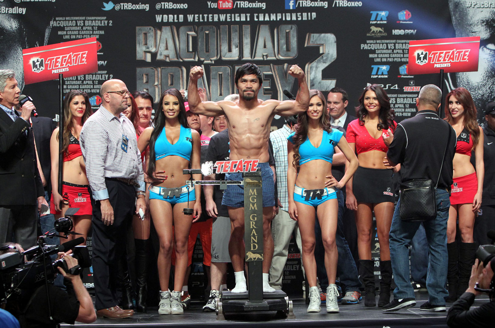 HBO SPORTS® PRESENTS THE REPLAY TIMOTHY BRADLEY JR. VS. MANNY PACQUIAO 2 SATURDAY, APRIL 19 ON HBO