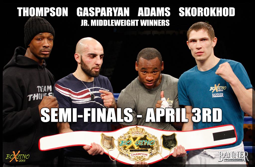 Boxcino Jr. Middleweight quarterfinals post fight news links