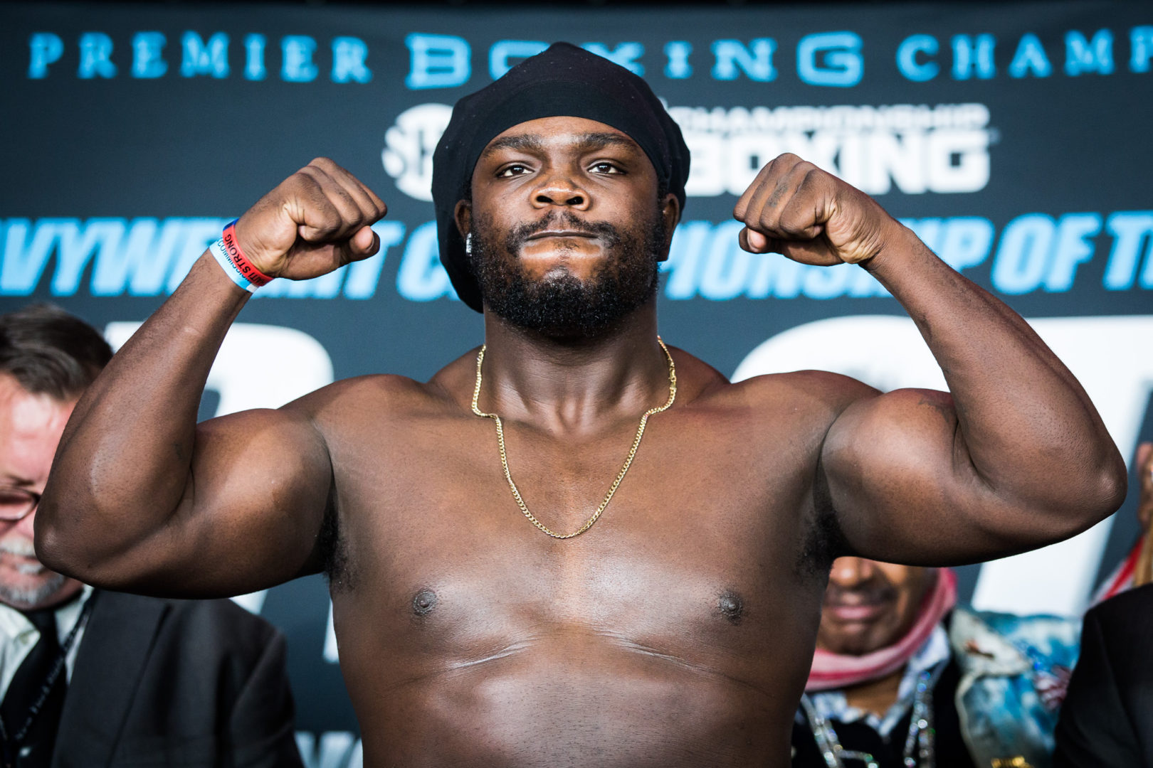 JOE JOYCE vs. BERMANE STIVERNE FINAL PRESS CONFERENCE QUOTES AND PHOTOS FOR HEAVYWEIGHT SHOWDOWN THIS SATURDAY LIVE ON SHOWTIME® FROM THE O2 IN LONDON