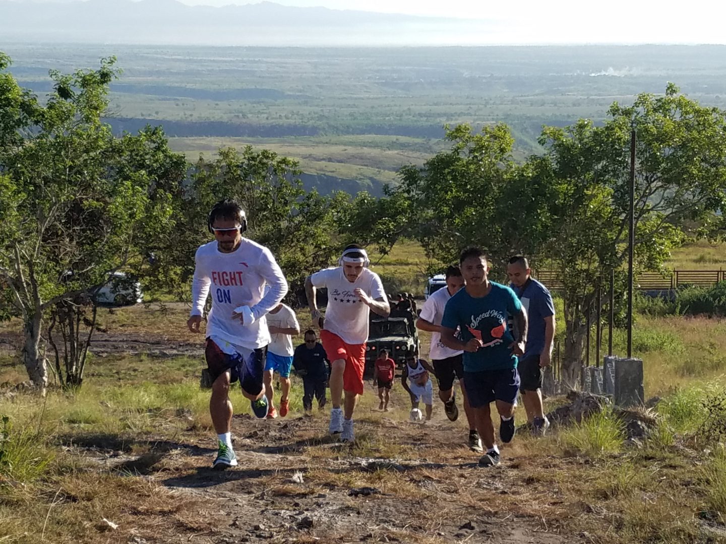Photo: Manny Pacquiao Morning Workout