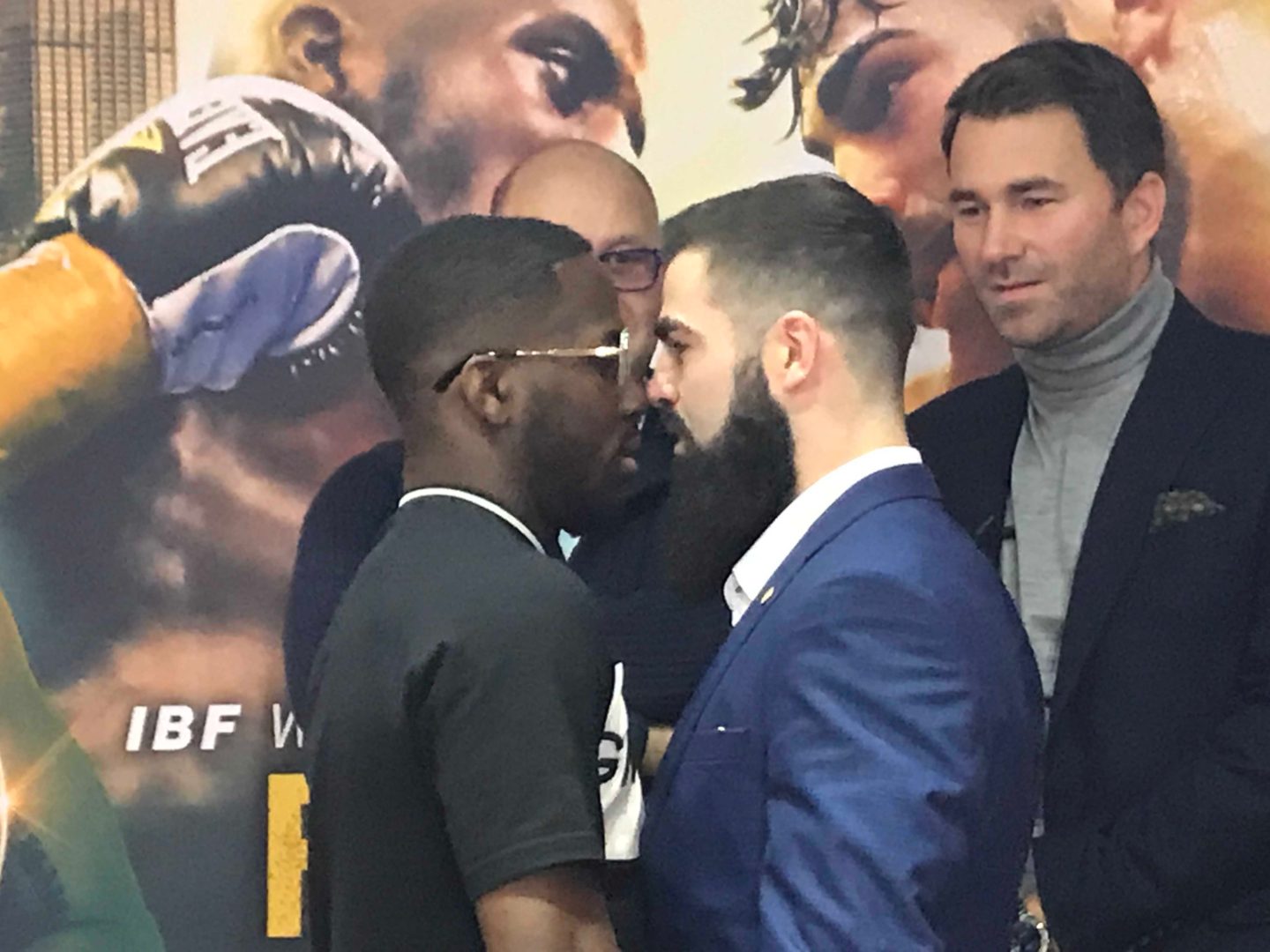 VIDEO: Tevin Farmer vs Jono Carroll heated press conference