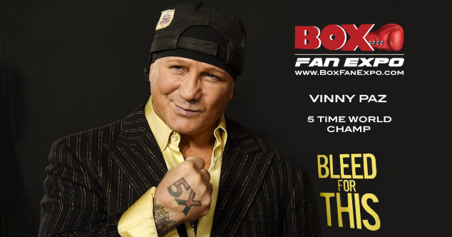 5 TIME WORLD CHAMPION VINNY PAZ CONFIRMED FOR FIFTH ANNUAL BOX FAN EXPO, DURING CINCO DE MAYO WEEKEND, SATURDAY MAY 4, IN LAS VEGAS