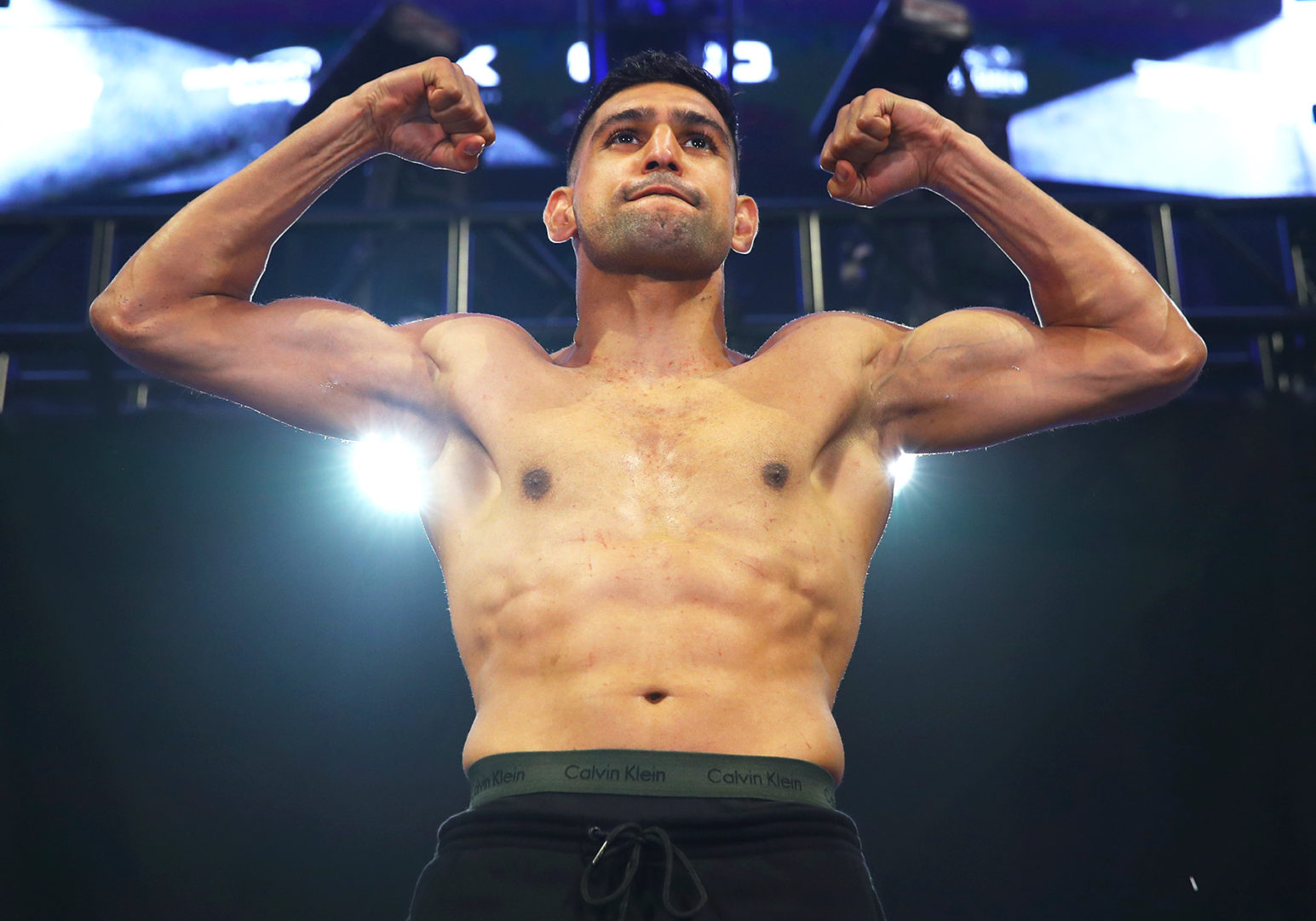 AMIR KHAN V NEERAJ GOYAT LANDMARK SHOWDOWN IN JEDDAH, SAUDI ARABIA