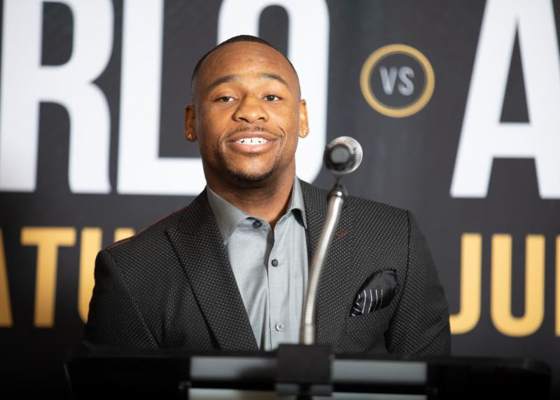 JERMALL CHARLO VS. BRANDON ADAMS HOUSTON PRESS CONFERENCE QUOTES & PHOTOS