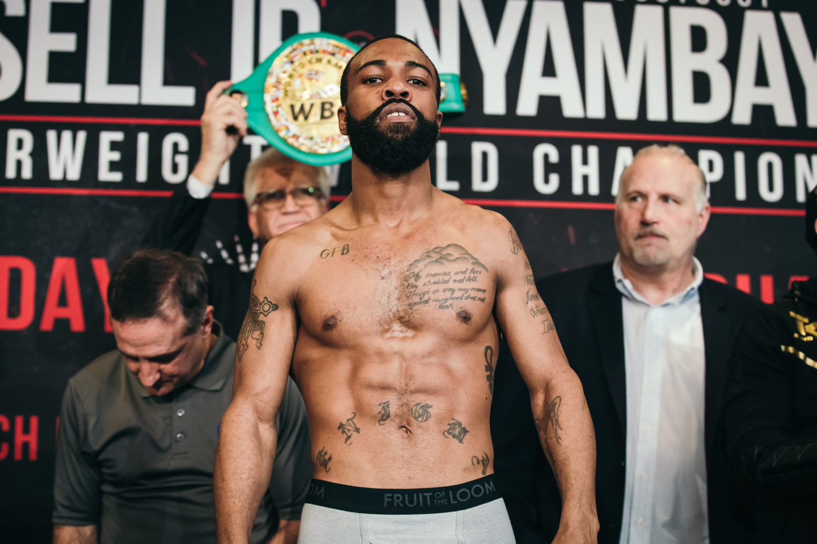 wbc featherweight world champion gary russell jr