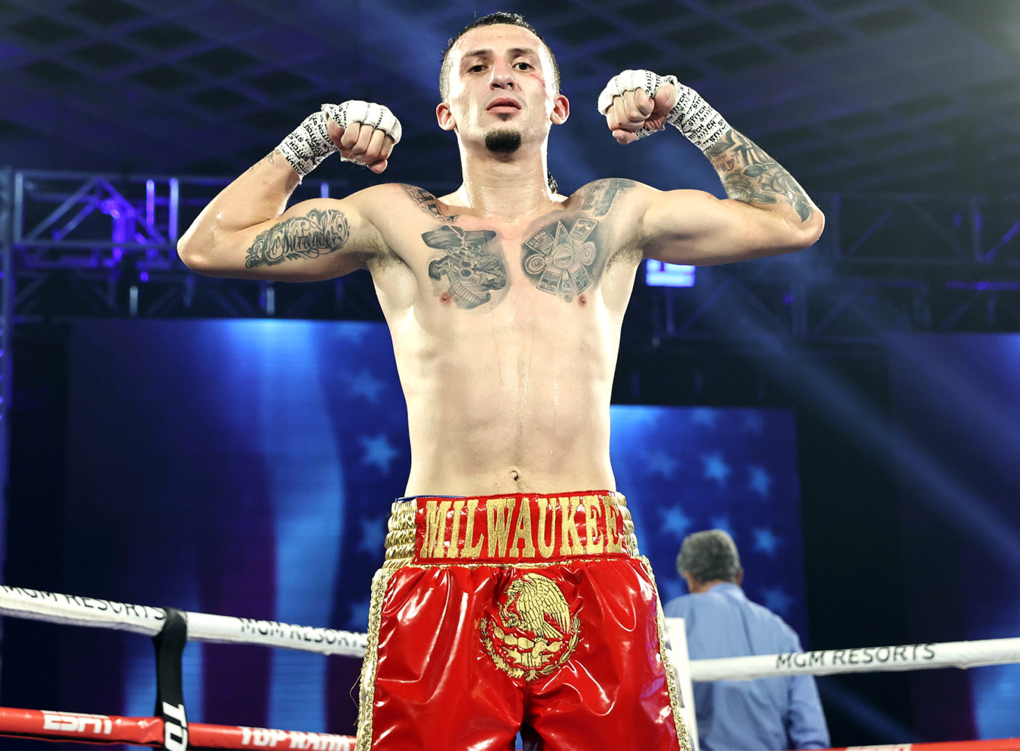 Javier Martinez wins Pro Debut in Shutout Fashion over Ryan Burrs in Las Vegas