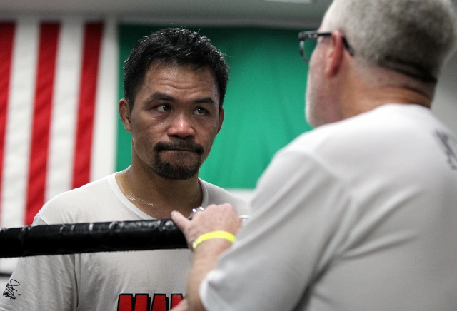 Still In The Ring: Senator Pacquiao poised for another opening bell