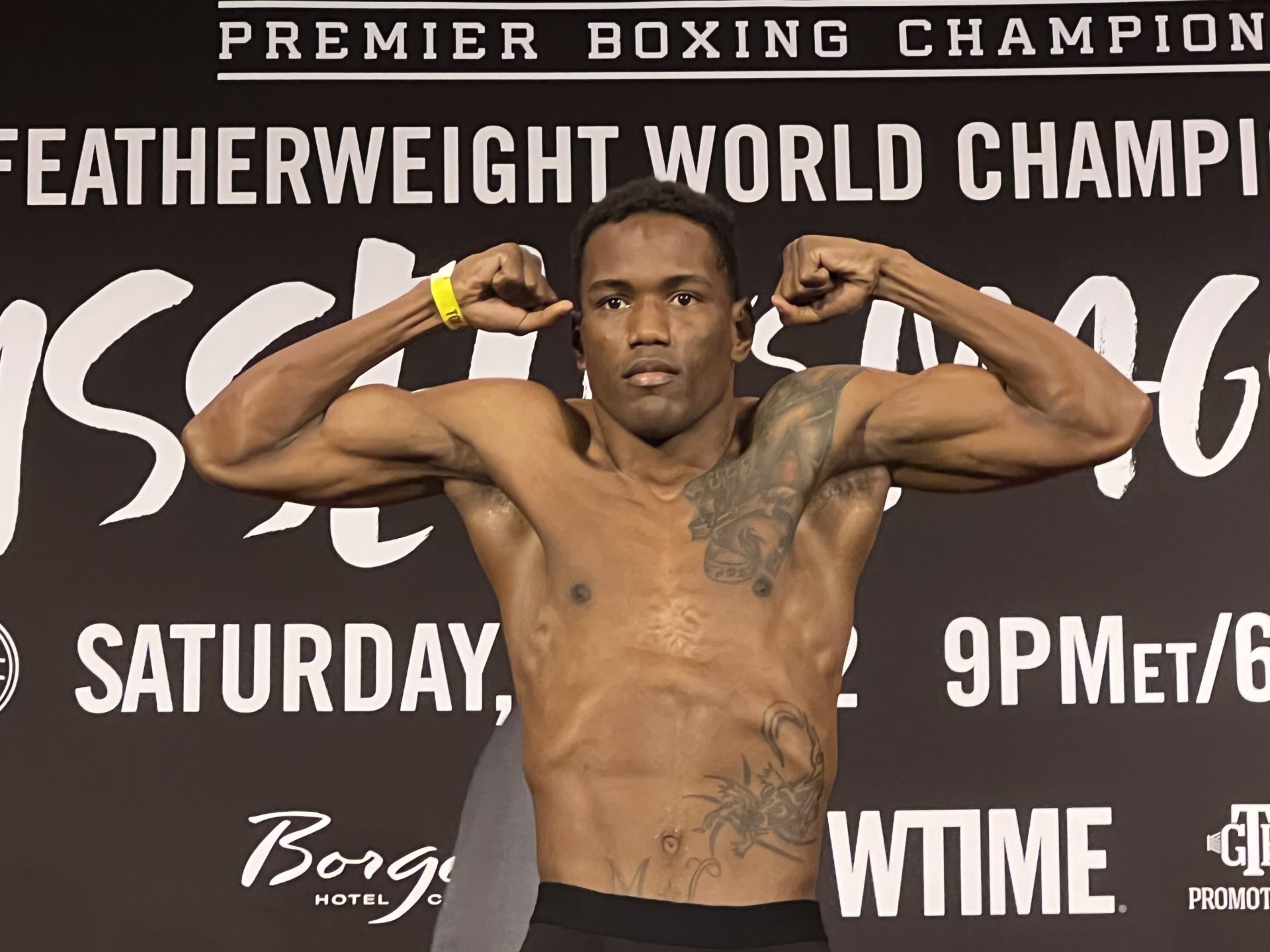 MATIAS VS. PONCE OFFICIAL WEIGHTS AND COMMISSION OFFICIALS Boxing News