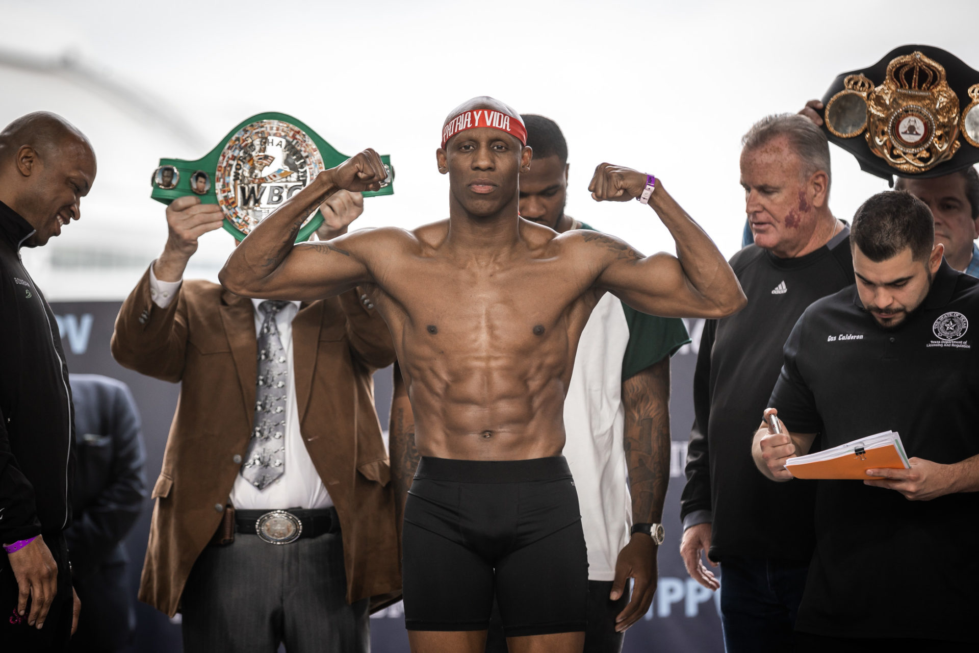 YORDENIS UGAS AND MARIO BARRIOS LAS VEGAS MEDIA WORKOUT QUOTES