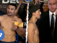 VIDEO: Teofimo Lopez & Sandor Martin Make Weight, Lopez Presents Martin w/ Golden Ticket | Fight Sat. ESPN
