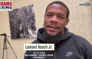 VIDEO: Lamont Roach Jr. Looking forward to second Title Shot