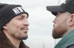 VIDEO: Teofimo Lopez & Sandor Martin Face Off 100 Stories Above NYC to Kick off Fight Week