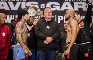 FOLLOW DAVIS – GARCIA LIVE FROM RINGSIDE