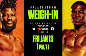 VIDEO: Efe Ajagba vs Stephan Shaw | OFFICAL WEIGH-IN