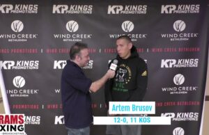 VIDEO: Undefeated Light Heavyweight Artem Brusov talks about ShoBox Fight with Atif Oberlton