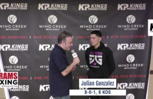 VIDEO: Julian Gonzalez talks about ShoBox debut against Rosalindo Morales