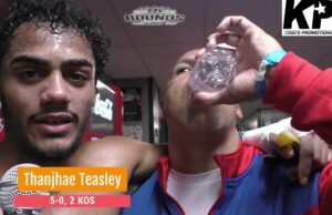 VIDEO: Thanjhae Teasley talks after win over Joe Sambrano