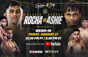 VIDEO: ALEXIS ROCHA VS. GEORGE ASHIE WEIGH-IN
