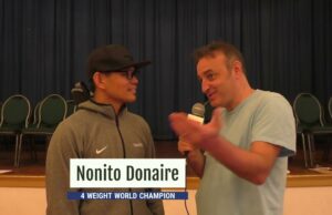 VIDEO: Nonito Donaire talks about working with Dylan Price and Breaks News on World Title Opportunity