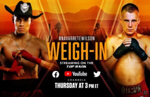VIDEO: Emanuel Navarrete vs Liam Wilson | OFFICIAL WEIGH-IN