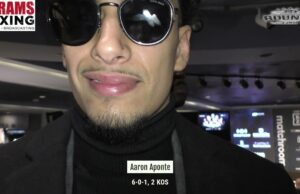 VIDEO: Undefeated Aaron Aponte Looks Forward to Feb. 4 fight with Joshua David Rivera