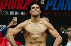 David Benavidez wants to put his face on a vacant day