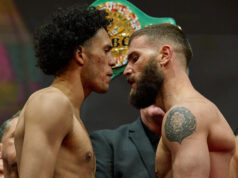 FOLLOW BENAVIDEZ – PLANT LIVE FROM RINGSIDE