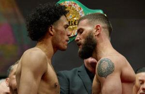 FOLLOW BENAVIDEZ – PLANT LIVE FROM RINGSIDE