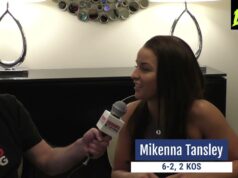 VIDEO: Mikenna Tansley talks about her fight with Amy Salinas on March 10, 2023 in Bethlehem, PA