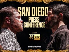 LIVE VIDEO: Canelo Alvarez vs John Ryder – San Diego Launch Press Conference