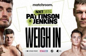 VIDEO: Cyrus Pattinson vs Chris Jenkins & Undercard NXTGEN Weigh In
