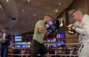 VIDEO: Abel Ramos Media Workout before Cody Crowley Showdown