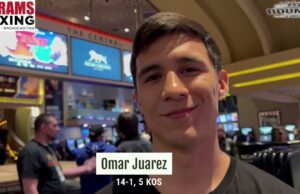 VIDEO: Omar Juarez “I cant Wait to put this victory over Barthelemy on my Resume”