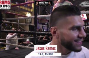 VIDEO: Jesus Ramos “Joey Spencer has not faced adversity. Let’s see how he reacts to it on Saturday Night”