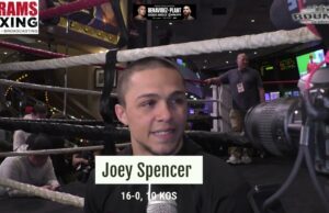 VIDEO: Joey Spencer “I want to Prove that I am The Best Up and Comer”