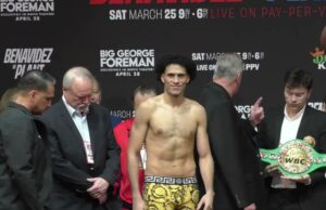 VIDEO: Benavidez vs Plant Weigh-in