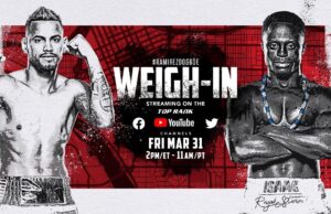 VIDEO: Robeisy Ramirez vs Isaac Dogboe | OFFICIAL WEIGH-IN