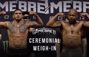 VIDEO: Gamebred Boxing 4: Ceremonial Weigh-In