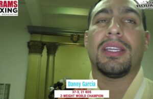 VIDEO: Danny Garcia “I want to Fight Lara at 155”