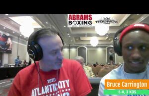 VIDEO: Entertaining Interview with undefeated Prospect Bruce “Shu Shu” Carrington