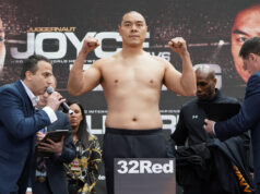 ZHANG-JOYCEII WEIGH-IN RESULTS