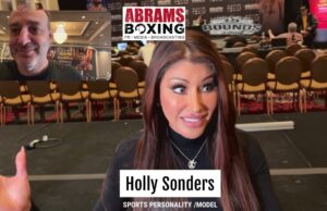 VIDEO: Holly Sonders Talks Davis – Garcia and says Scottie Scheffler is the Best Golfer in The world