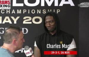 VIDEO: Charles Martin “I will be back on June 17th”