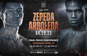 VIDEO: WILLIAM ZEPEDA VS. JAIME ARBOLEDA FINAL PRESS CONFERENCE