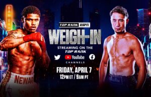 VIDEO: Shakur Stevenson vs Shuichiro Yoshino | OFFICIAL WEIGH-IN
